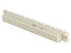 Connector DIN, 32 contacts, plug, straight, 9032326825