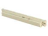 Connector DIN, 64 contacts, plug, straight, 9032646824
