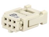 Connector IDC, 6 contacts, plug, 2.5mm, 9185067813