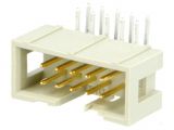 Connector IDC, 10 contacts, socket, 90°, 2.5mm, 9185106323