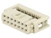Connector IDC, 14 contacts, plug, 2.5mm, 9185146803