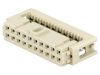 Connector IDC, 20 contacts, plug, 2.5mm, 9185206803