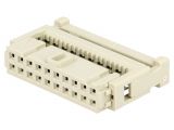 Connector IDC, 20 contacts, plug, 2.5mm, 9185206813