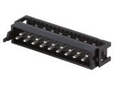 Connector Micro-Match, 18 contacts, plug, mm, 1-2178712-8