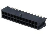 Connector wire-board, 24 contacts, socket, straight, 3mm, 10127721-242LF