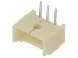 Connector wire-board, 3 contacts, socket, 90°, 1.25mm, 125SH-A-03-TR