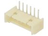 Connector wire-board, 6 contacts, socket, 90°, 1.25mm, 125SH-A-06-TR