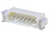 Connector wire-board, 7 contacts, socket, horizontal, 1.25mm, 125SH-A-07-TR-SMT