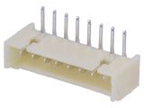 Connector wire-board, 8 contacts, socket, 90°, 1.25mm, 125SH-A-08-TR