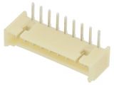 Connector wire-board, 9 contacts, socket, 90°, 1.25mm, 125SH-A-09-TR