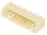 Connector wire-board, 9 contacts, socket, straight, 1.25mm, 125SH-A-09-TS