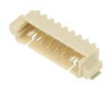 Connector wire-board, 8 contacts, socket, horizontal, 1.25mm, 125SH-B-08-TR-SMT-T/R