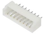 Connector wire-board, 8 contacts, socket, vertical, 1.25mm, 125SH-B-08-TS