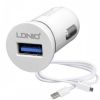 Car charger for smartphones, tablets and GPS navigations, 5VDC, 2.1A - 1