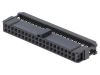 Connector IDC, 40 contacts, plug, 2.5mm, 1658621-9