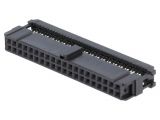 Connector IDC, 40 contacts, plug, 2.5mm, 1658621-9