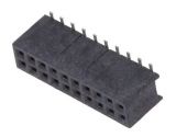 Connector pin header type, 20 contacts, socket, vertical, 1.25mm, 20021321-00020C4LF