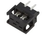 Connector Micro-Match, 4 contacts, adapter, mm, 2178713-4