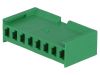 Connector wire-board, 8 contacts, plug, 3.96mm, 280593