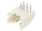 Connector wire-board, 6 contacts, socket, 90°, 2mm, 2SHD-C-06-TR