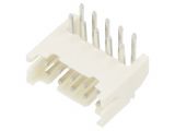 Connector wire-board, 10 contacts, socket, 90°, 2mm, 2SHD-C-10-TR