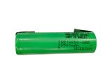 Акумулаторна батерия, 18650, 3.6V, 2500mAh, Li-Ion, INR18650-25R, с пластини