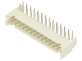 Connector wire-board, 28 contacts, socket, 90°, 2mm, 2SHD-C-28-TR