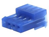 Connector wire-board, 4 contacts, plug, 2.5mm, 3-640442-4