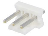 Connector wire-board, 3 contacts, socket, straight, 3.96mm, 640445-3