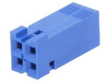 Connector wire-board, 4 contacts, plug, 2.5mm, 65239-002LF