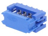 Connector IDC, 8 contacts, adapter, straight, 2.5mm, 69830-008LF