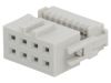 Connector IDC, 8 contacts, plug, 2.5mm, 71600-008LF