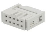 Connector IDC, 10 contacts, plug, 2.5mm, 71600-010LF
