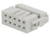 Connector IDC, 10 contacts, plug, 2.5mm, 71600-110LF