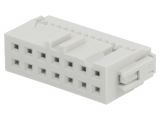 Connector IDC, 14 contacts, plug, 2.5mm, 71600-114LF