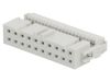 Connector IDC, 20 contacts, plug, 2.5mm, 71600-120LF