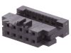 Connector IDC, 10 contacts, plug, 2mm, 89361-710LF
