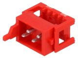 Connector Micro-Match, 4 contacts, plug, mm, 215083-4