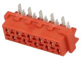 Connector Micro-Match, 10 contacts, socket, vertical, 8-188275-0