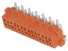 Connector Micro-Match, 14 contacts, socket, vertical, 8-188275-4