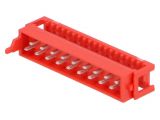 Connector Micro-Match, 18 contacts, plug, mm, 8-215083-8
