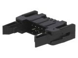 Connector IDC, 10 contacts, socket, straight, 2.5mm, DS1011-10SBSIB7-B