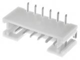 Connector wire-board, 6 contacts, socket, vertical, 2mm, B6B-PH-SM4-TB