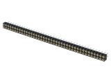 Connector pin header type, 80 contacts, socket, straight, 2.5mm, DS1002-01-2*40V13