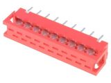 Connector wire-board, 18 contacts, adapter, mm, DS1015-02-18R6