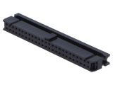 Connector IDC, 50 contacts, plug, 2.5mm, DS1016-50MA2BB