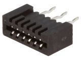 Connector FFC(FPC), 6 contacts, socket, straight, DS1020-04-06BVT1