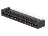 Connector FFC(FPC), 20 contacts, socket, straight, DS1020-04-20BVT1