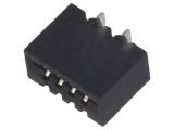 Connector FFC(FPC), 4 contacts, socket, vertical, DS1020-05-04BT1