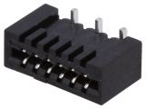 Connector FFC(FPC), 6 contacts, socket, vertical, DS1020-05-06BT1
